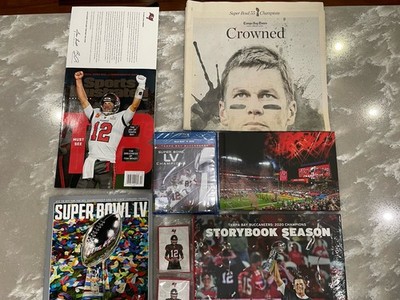 Tampa Bay Buccaneers Super Bowl LV Champions (DVD, Books, Program, Cards, Paper)