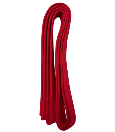 Shureido Karate Red Belt JKF Approved Competition Obi Made in