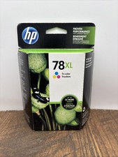 New Sealed Genuine HP 78XL High Yield Tri-Color Ink Cartridge Exp Feb2014