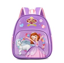 2026 NEW Kids Princess Sofia Backpack Girls S...