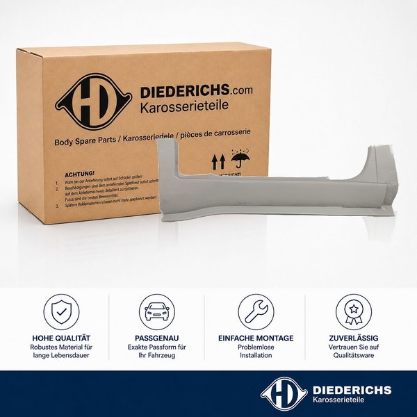 Einstiegblech Vorne Links Diederichs 9334025 Passend FÜR Nissan Opel Renault-image