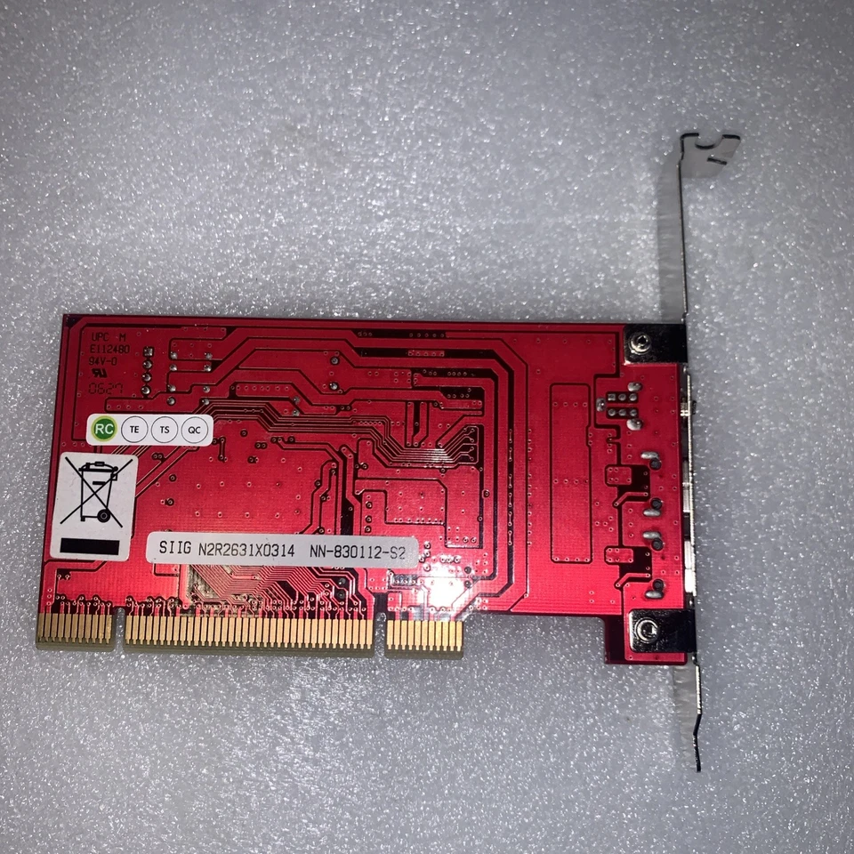 NN-830112-S2 StarTech Fwire 800 Pci 32t 3pt (1394bx2 1394ax1) - Image 4 of 4