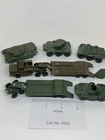 MATCHBOX LESNEY MILITARY LOT TANK TRUCK ARMOURED CAR BROKEN JUNK LOT #1022