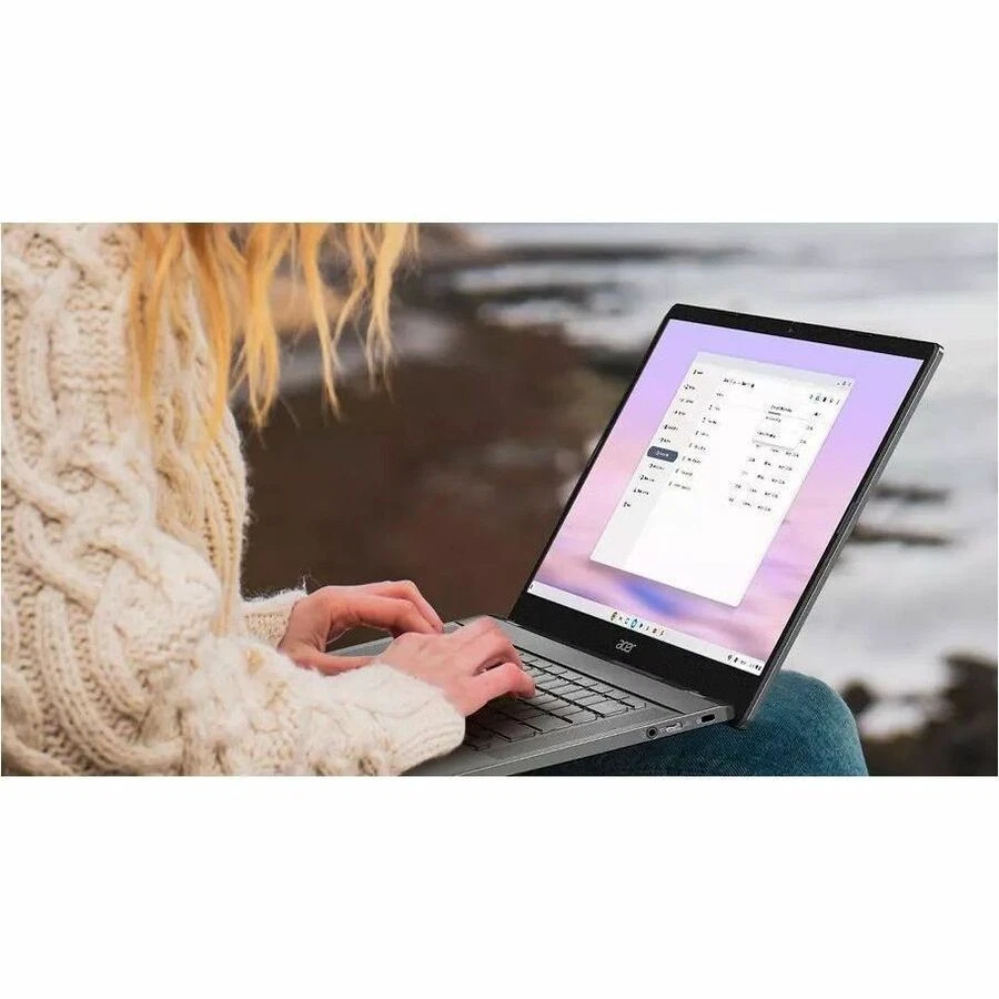 Acer Chromebook Plus 14" Touchscreen Chromebook - AMD Ryzen 3 7320C Quad-core (4 - Image 2 of 2