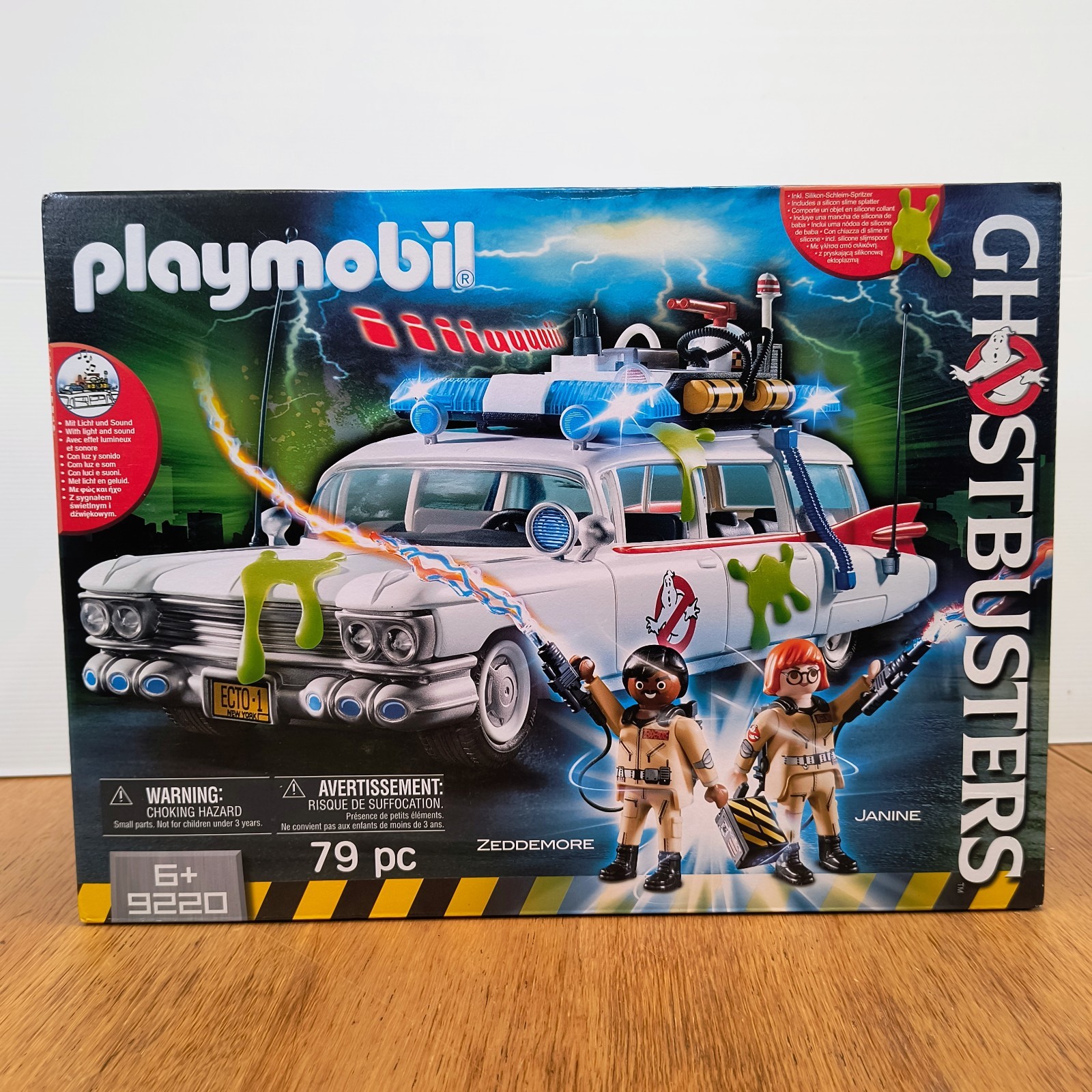 Playmobil 9220 Ghostbusters Ecto-1 Vehicle Set – New & Unopened in Original Box