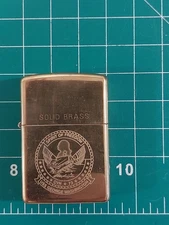 1993 USS George Washington (CVN-73)  Aircraft Carrier Zippo Solid Brass