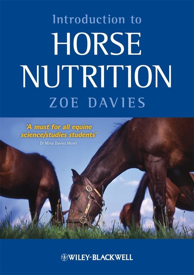 Introduction to Horse Nutrition Davies Paperback Wiley–Blackwell 9781405169981