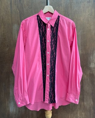 COMME des GARCONS Lace SHIRT Made in France