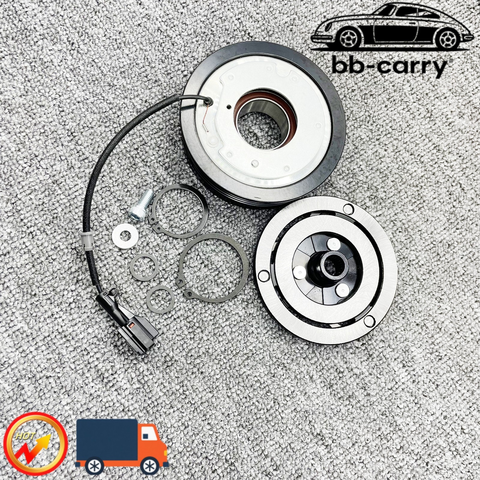 AC A/C Compressor Clutch Kit Fits For 2008-2014 Subaru Forester 2.0L 2.5L 98485