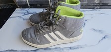 Adidas High Top Sneakers Boys 6 Originals Hard Court Basketball Leather 