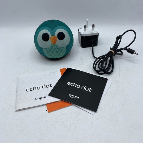 Amazon Echo Dot 5. Gen C2N6L4 Smart Lautsprecher Netzteil Eule Kinder Alexa