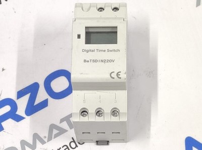 BeSwitch BeTSDIN220 WEEKLY PROGRAMMABLE ELECTRONIC TIMER BeTSDIN220V