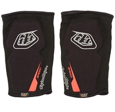 #ad Troy Lee Designs SPEED KNEE SLEEVE BLACK Black Armor size Youth Medium $29.95