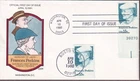 Frances Perkins FDC, HP Collins, 1822, with Plate Number