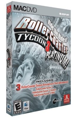 Achterbahn Tycoon 3 - Platinum Pack (MAC) schnell & kostenlos UK P&P