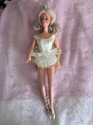 Vintage Mattel Ballerina Barbie Doll with Costume And Ballet Slippers