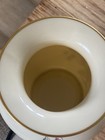 Vintage Lenox Serenade Vase Ivory Porcelain with Floral Pattern Gold Trim 5.75" — photo 5