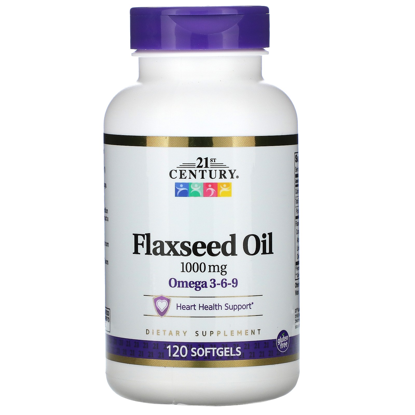 1000 Mg 120 Softgels Gluten-free