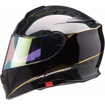 Z1R Solaris 2.0 Modular Helmet - Notorious Black - Adult Size Large