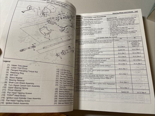2003 Chevrolet GMC Cadillac Service Manual Volume 1-4 GMT/03-CKUV - Picture 8 of 22