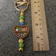 Handmade Beaded Dangle/Keychain