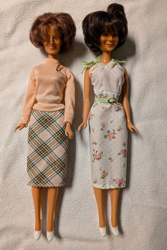Mego Laverne & Shirley Puppen 1977 lose komplett alles original