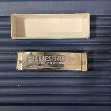 VINTAGE BLUESBAND HARMONICA HOHNER INTERNATIONAL KEY C NICE GOOD SHAPE