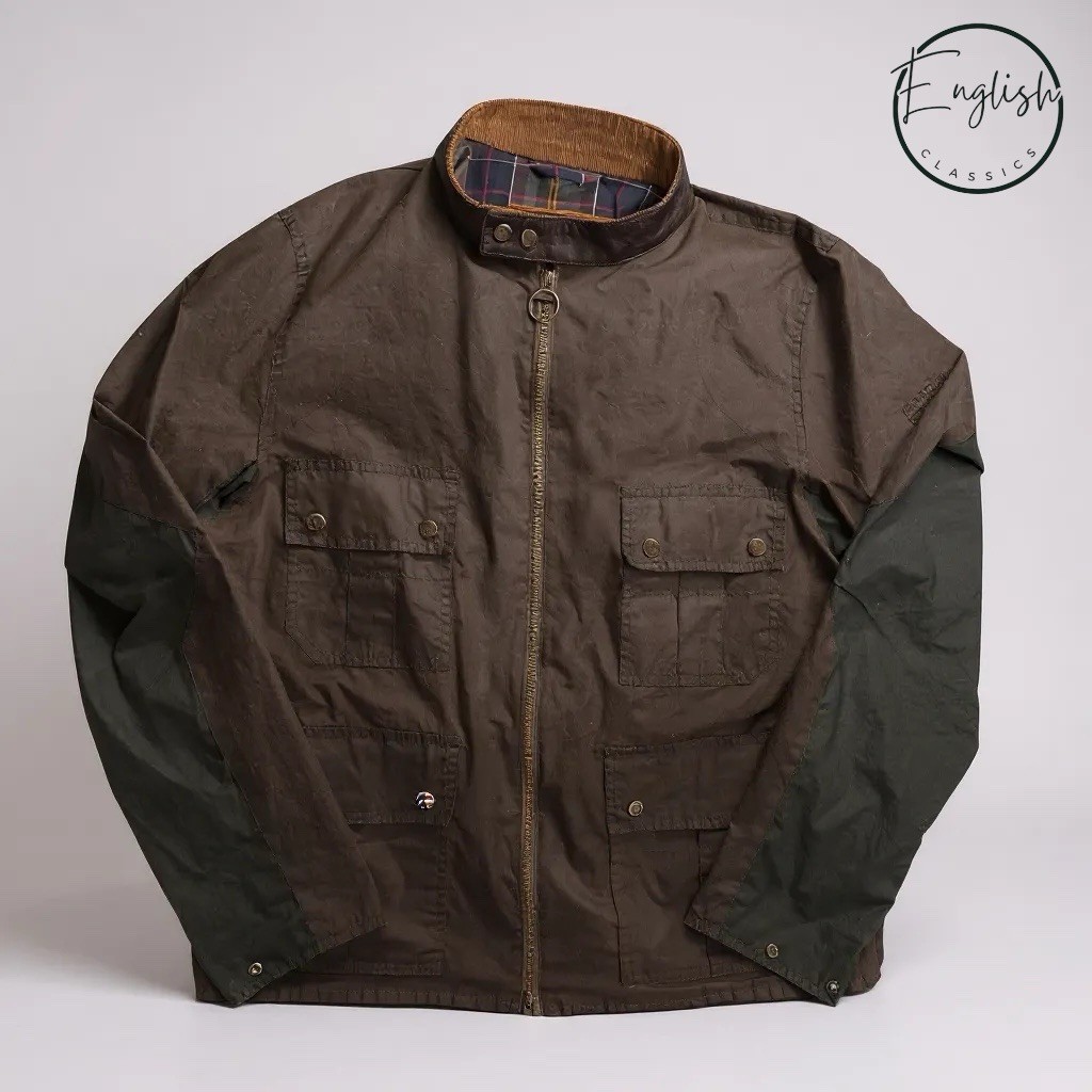 Barbour International Steve McQueen Chico Wax Jacket Men's XL