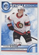 2023-24 SP Authentic Future Watch Blue Limited 271/399 Tyler Kleven #165 13o2