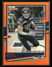 2020 Donruss #228 Jacob Hollister Jersey Number #/48