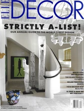 Elle Decor Magazine World's Best Design Annual Guide Milan Manhattan Apartment