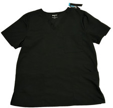 Scrubstar Performance V-Neck Moisture Control 4 Way Stretch Scrub Top Medium NWT