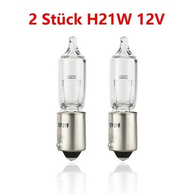 2Stück Original H21W 12V 21W BAY9s Halogen Glühlampe Auto Glühbirne