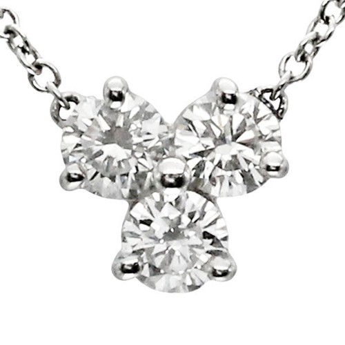 TIFFANY & Co. ARIA Necklace Diamond Pt950 P0052549