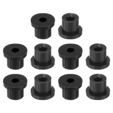 48Pcs Rubber Grommets 3mm Drill Hole 1.5mm ID Top Hat Hole Plug Grommet
