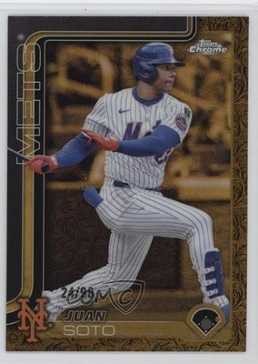 2025 Topps Gilded Collection 24/99 Juan Soto #22 1u3b