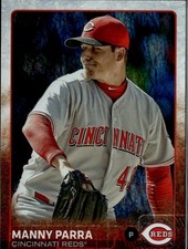 2015 Topps #344 Manny Parra Sparkle Foil #/179