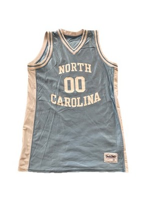 Vintage Delong North Carolina Tar Heels Basketball Jersey Eric Montross #00