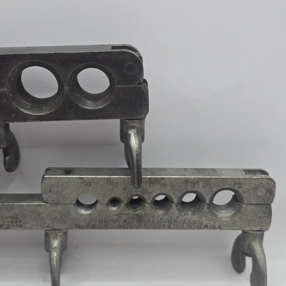 Herramienta de quemador de alta resistencia vintage IMPERIAL BRASS CHICAGO 3/16" - 3/4" 175-F, 93-F Foto 3 de 4