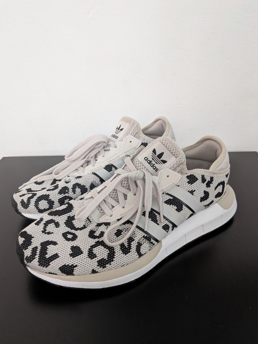 Adidas Swift Run X Leopard Print Running Shoes H01906 Women’s Size  Sneakers