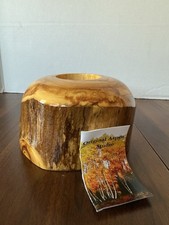 Handmade From Colorado, Aspen Candle Holder, W/ Card Aspen Studio's