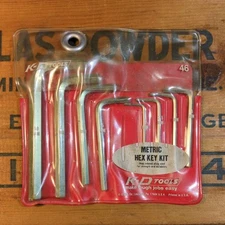 K-D Tools USA  No 46 8 Piece Metric Hex Key Set , LNIB 