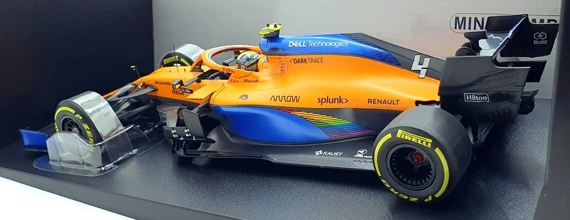 Minichamps 1/18 Scale 530 201904 McLaren F1 Team MCL35M 3rd Austrian GP Norris - Image 2 of 4