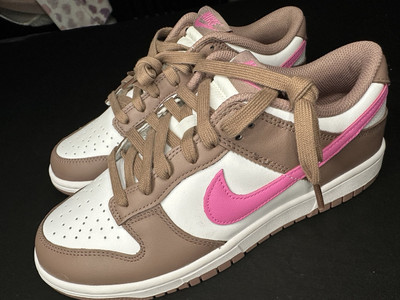 Nike Dunks Smokey Mauve Brown And Pink