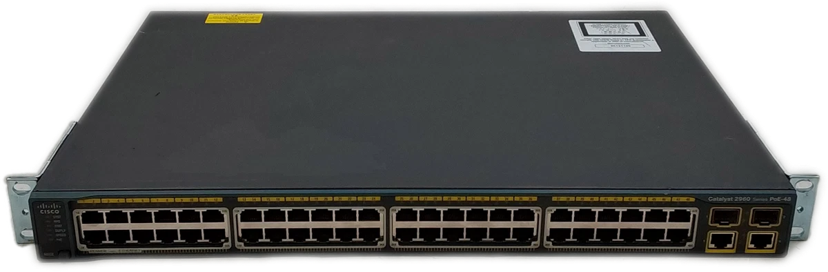 Cisco WS C2960G 8TC L Catalyst 2960 8 Port 10/100/1000 Ethernet Switch Cisco WS C2960G 8TC L Catalyst 2960 8 Port 10/100/1000 Ethernet Switch