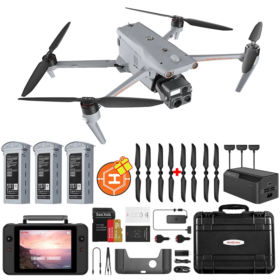 Autel Robotics Evo Max 4T 8K Drone 160x Zomm Camera Smart RC Thermal - Image 2 of 4