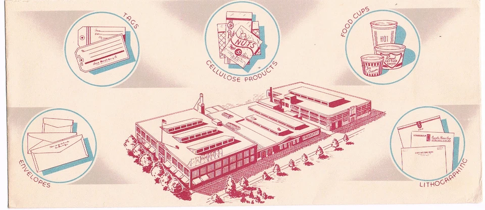 US Advertising All Over Illustrated Cover - Paper Products-  -  US 5012 - Image 2 of 2