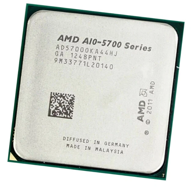 AMD A10-Series A10-5700 AD57000KA44HJ 3.4GHz Quad-Core Socket FM2 CPU Processor - Image 2 of 4