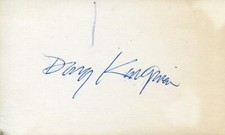 Dong Kingman (+) autograph ARTIST PAINTER, signed card Dong Kingman (+) autograph ARTIST PAINTER, signed card
