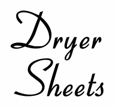 Laundry Room Organization Labels Vinyl Stickers - Home - Die Cut Decals Retro
